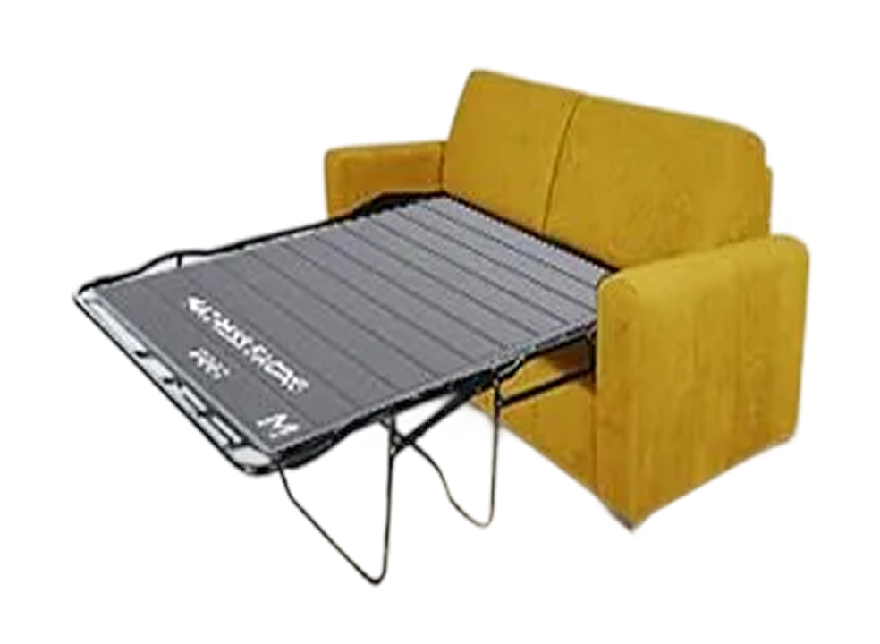 Step 2: Unpack your SleeperSaver and put it flat on the canvas. The SleeperSaver is NOT supposed to sit on the springs. Hint: "Mattress Facing" indicates which side must face upwards.