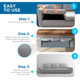 Sofa Cushion Support Board Flex - Couch Support for Sagging Cushions